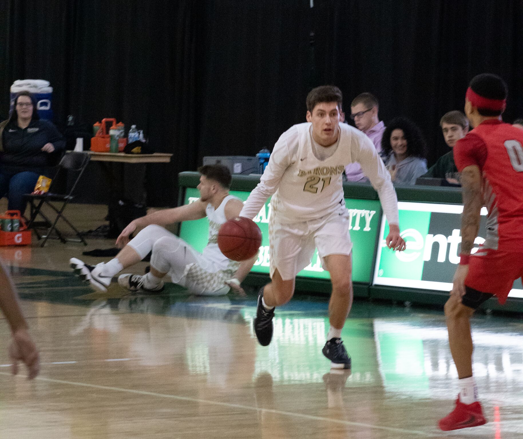 Barons defeat D’Youville Spartans on senior day