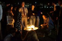 Chesterton Society hosts bonfire for feast days