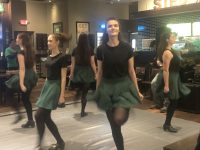 Irish dance club performs at Bennigan’s for St. Patrick’s Day