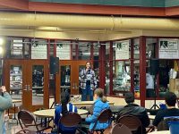Club holds karaoke fundraiser for local women’s support center